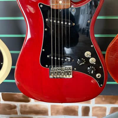 Fender Lead II USA 1981/82 Wine Red Electric Guitar image 4