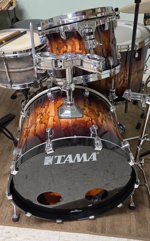 Tama Starclassic Walnut/Birch 10x8 / 12x9 / 16x14 / 22x16" 4pc Shell Pack image 1