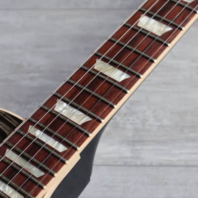 2012 Gibson USA Les Paul Standard Signature T (Transparent Ebony) image 6