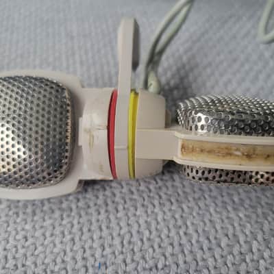 Grundig GDSM 202 Stereo Dynamic Microphone 1960s - White image 6