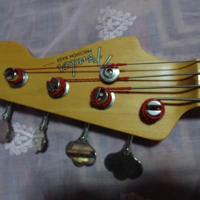 Fender Precision Bass JV PB57-95 115 1982 Tobacco Sunburst Japan Vintage Rare image 4