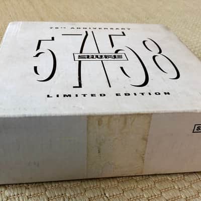 SHURE 75th Anniversary SM57 & SM58 Collector Set in LTD ED Box image 5