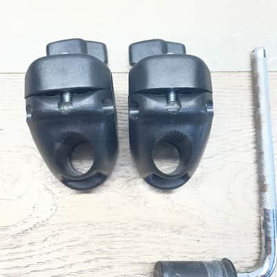 Set of 2 Roland MDC-10U Hatch Rack Mounts w/ L-Rods image 3