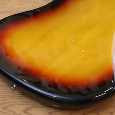 2018 Fender Japan Traditional 60's Jazz Bass (Sunburst) image 8
