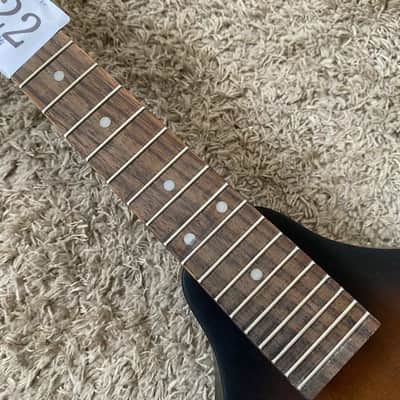 Tobacco Burst 8 String Mandolin, Mahogany Top Body, Rosewood Fingerboard Neck image 8