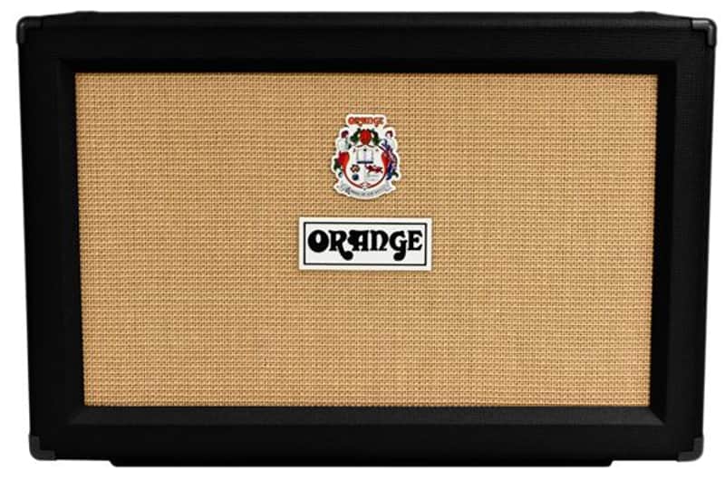 Orange 2x12 Cabinet Celestion V30 16 Ohm Black image 1