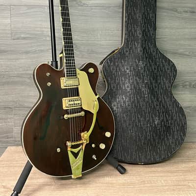 Gretsch 6122 Chet Atkins Country Gentleman 1965 Walnut Brown Guitar & Case #2691 image 1