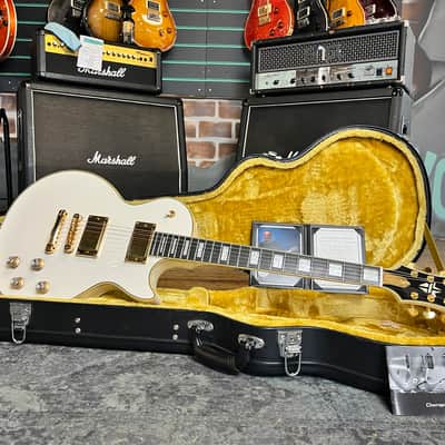 Epiphone Ltd. Ed. Bjorn Gelotte 'Jotun' Les Paul Custom Outfit Bone White 2017 image 2