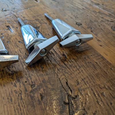 Pearl Bass Drum Tension Rods and Claws (x8) 1990s image 8