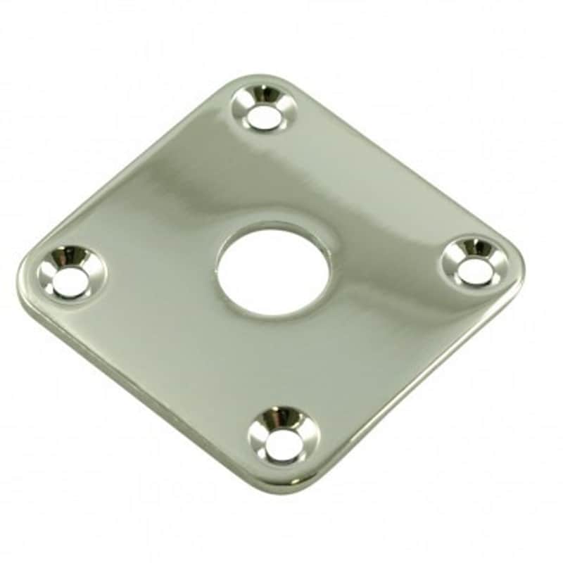 Les Paul Nickel Jackplate image 1