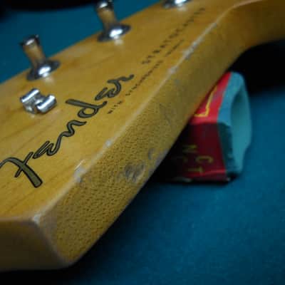 Genuine Fender Relic Strat neck Scalloped fretboard Aged finish Stratocaster YNGWIE image 4