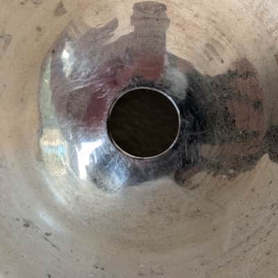 Sabian 14" Hand Hammered Rock Hi-Hat TOP Cymbal 1996 - 1998 - Brilliant image 7