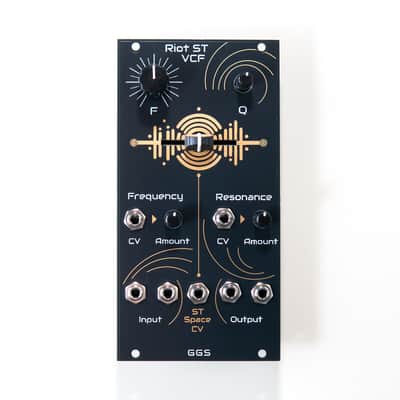 GGS Riot ST VCF - Analog stereo low pass filter for eurorack modular synth image 2