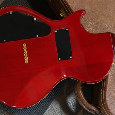 1997 Gibson Blueshawk Semi-Hollow Electric Guitar Cherry Red + OHSC image 12