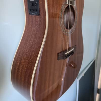 Zager ZAD50ce Solid African Mahogany 2022 - Solid African Mahogany image 5
