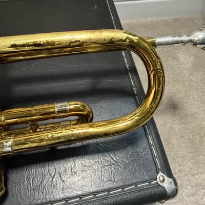 Vintage King Cleveland Superior 1940's - Brass Trumpet image 4