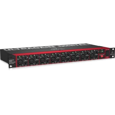 Behringer Ultragain Digital ADA8200 Audiophile 8 In/8 Out ADAT Audio Interface with MIDAS Mic Preamplifiers image 10