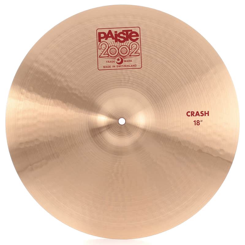 Paiste 2002 18” Crash Cymbal image 1