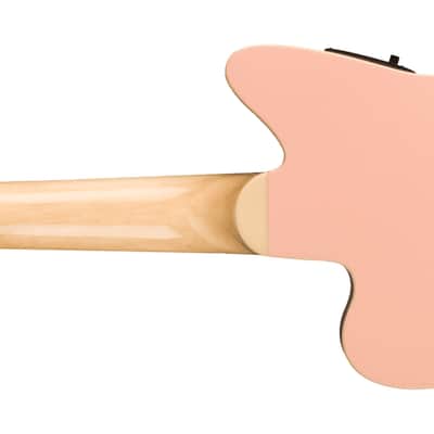 Fender Fullerton Jazzmaster Uke, Walnut Fingerboard, Tortoiseshell Pickguard - Shell Pink image 5