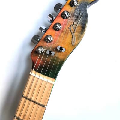 (made in Ukraine) Para Custom Barn Tele '2023 Autumn Splash w/GigBag image 7