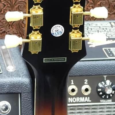2022 Epiphone Inspired by Gibson J-200 Acoustic-Electric Guitar w/Case! Antique Natural! VERY NICE!!! image 9