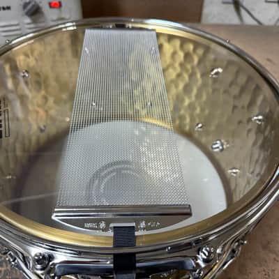 Dallas Drum 14x8 Hammered Brass Snare Drum 2025 - Hammered brass image 6
