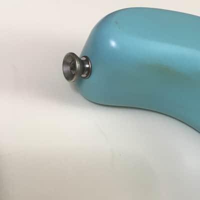 Lefty Vintage 1995 Fender Heavy Relic Strat Guitar Body Daphne Blue Nitro 4.3 Lb image 4