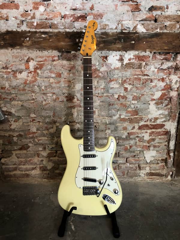 Roger (Duesenberg) Sc Vintage White "Stratocaster" image 1