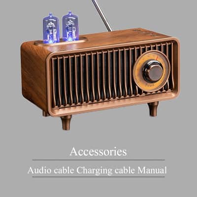 Vintage Radio-Black image 12