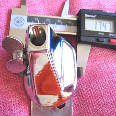 Slingerland Bass Drum Spur Leg Mount Bracket, Thin Spur (Right Side) - Vintage (USED) image 7