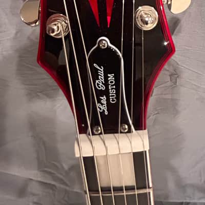 Epiphone Les Paul Custom Widow 2025 - Red Burst image 2