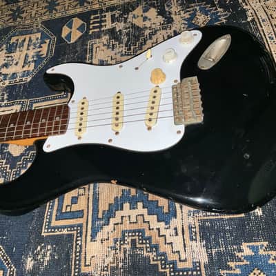 Fresher Straighter MIJ “The Good Old Times  1950s-1960s” Black JV Strat Japan image 4