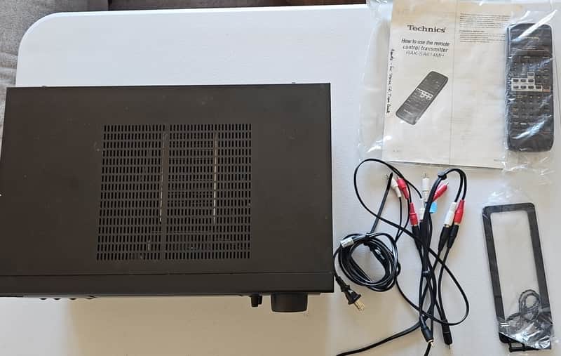 Technics SA-EX510 100W Stereo Receiver w/ Remote, Manual, Antenna + RCA | TESTED image 1