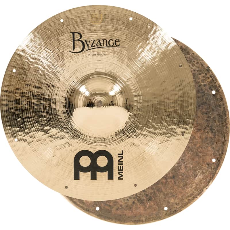 Meinl BYZANCE BRILLIANT 14" FAST HIHAT - B14FH image 1
