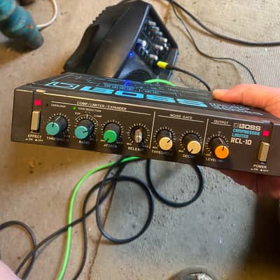 Boss RCL-10 Micro Rack Series Compressor Limiter 1985 - 1990 - Black image 2