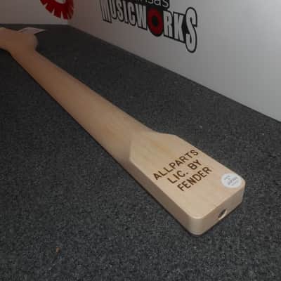 Allparts Fender Licensed Maple "C" Profile Neck For Tele, Rosewood Fingerboard - #TRO-C image 6