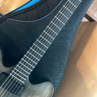 Victor Baker Model 35 Chambered Semi-hollow Black | Reverb Australia