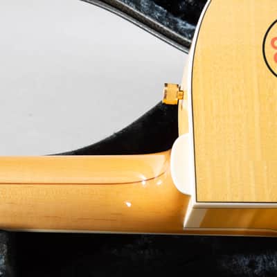 2014 Gretsch G6120AM Chet Atkins Hollow Body Amber Flame Filter’Tron Bigsby OHSC image 11