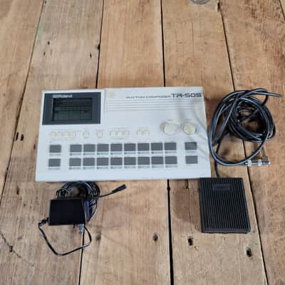 Roland TR-505 Rhythm Composer w/ power adaptor & Footswitch 1986