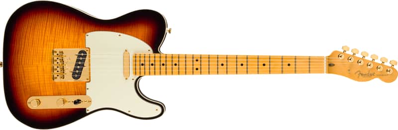 FENDER - 75th Anniversary American Professional Custom Telecaster  Maple Fingerboard  2-Color Sunburst - 0171022703 image 1