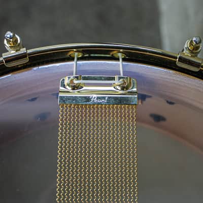 Pearl 5.5" x 14" 50th Anniversary Solid Maple 24K Gold Plated Snare Drum image 20