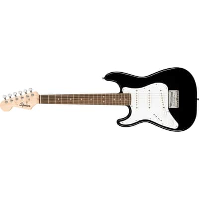 Squier Mini Stratocaster Left-Handed - Laurel Fingerboard, Black image 5