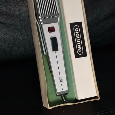 Grundig Stenorette Mikrofon GDM 519 C 60's or 70's - Silver image 3