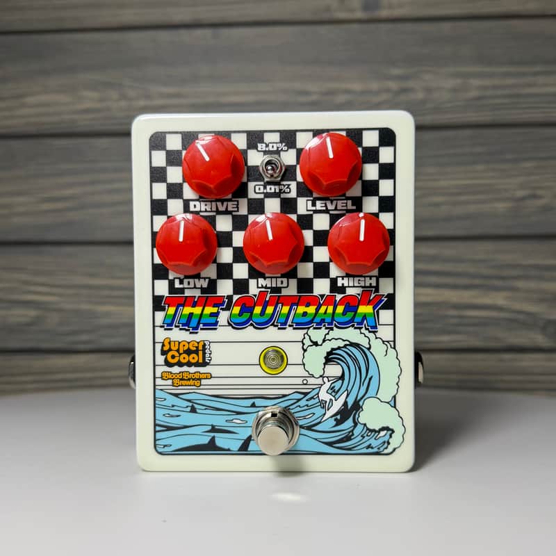 SuperCool Pedals The Cutback Pre-Amp Distortion Pedal image 1