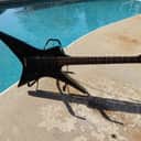 Kramer Voyager 1984 Black OHSC Cool Headstock