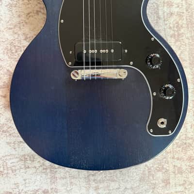 Gibson Les Paul Junior Tribute DC with Side-Mounted Input Jack 2019 - 2020 - Blue Stain imagen 1