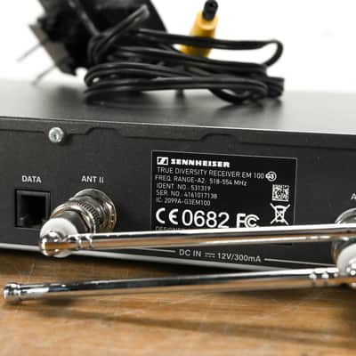 Sennheiser ew 100 G3 Handheld Wireless System A2 Range - 518-554 MHz CG012LR image 4