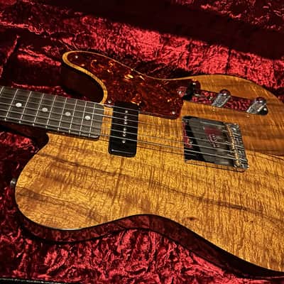 NEW Fender Artisan series p90 custom shop 2018 - 4A koa wood image 4
