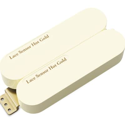 LACE Sensor Hot Gold Dually Humbucker (26.4k) - Cream image 1