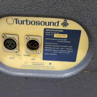 Turbosound TXD 530 PA Speaker Pair Loudspeakers image 4